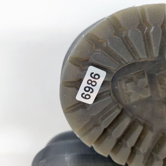 Dr Martens Quad Mono Shoes Womens 9 Vegan 1461 Platform Punk Goth Chunky Lug - Picture 14 of 14